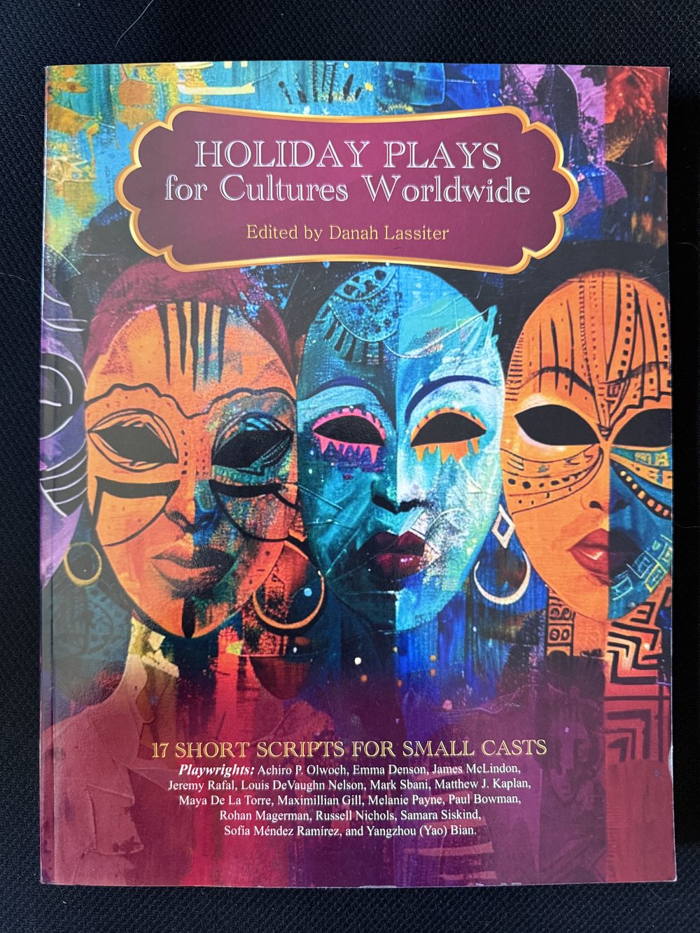 Cover of the anthology Holiday Plays for Cultures Worldwide